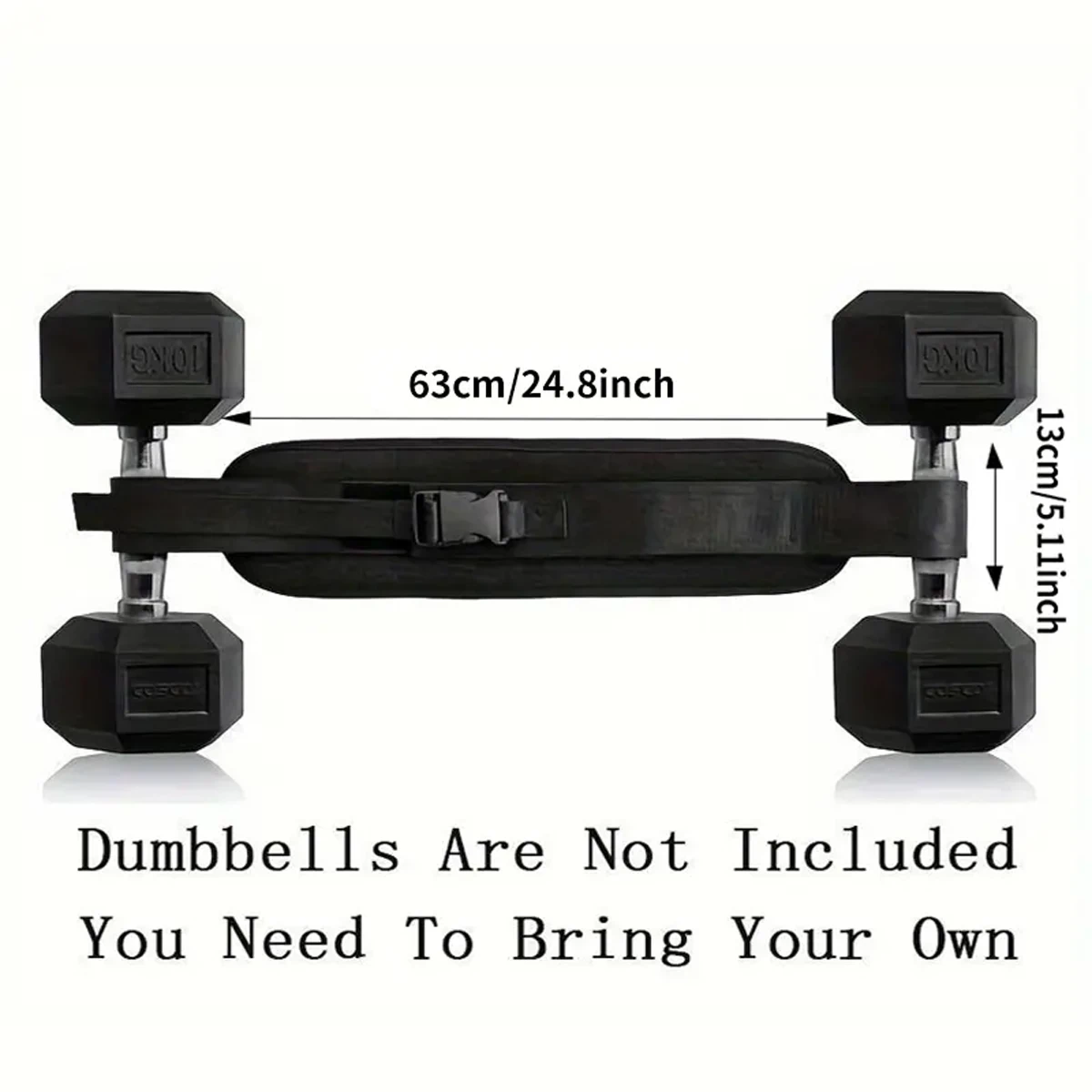 Adjustable Weighted Waist Belt, for Home Workouts, Dumbbell Training & Hip Shaping, Home Gym Fitness Equipment