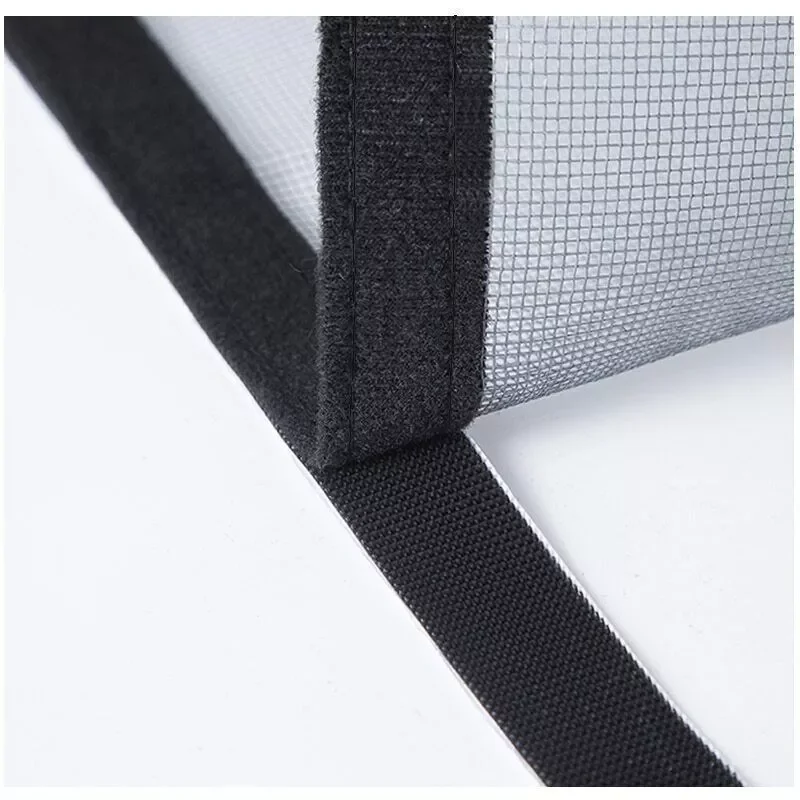 Black Window Mosquito Net Self-adhesive Anti-mosquito Window Screens Mesh Anti Insect Air Tulle Invisible Mosquitoes And Flies