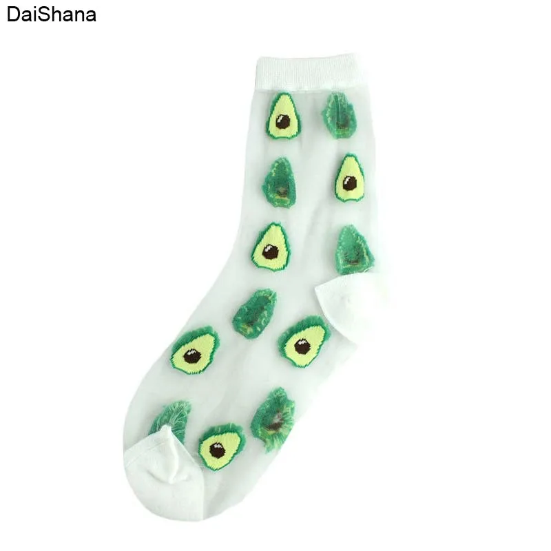 2021 New Product  High Quality Women Socks Harajuku Crystal Slik Tide Socks Funny Sunflowers Vines Flowers Happy Cute Socks