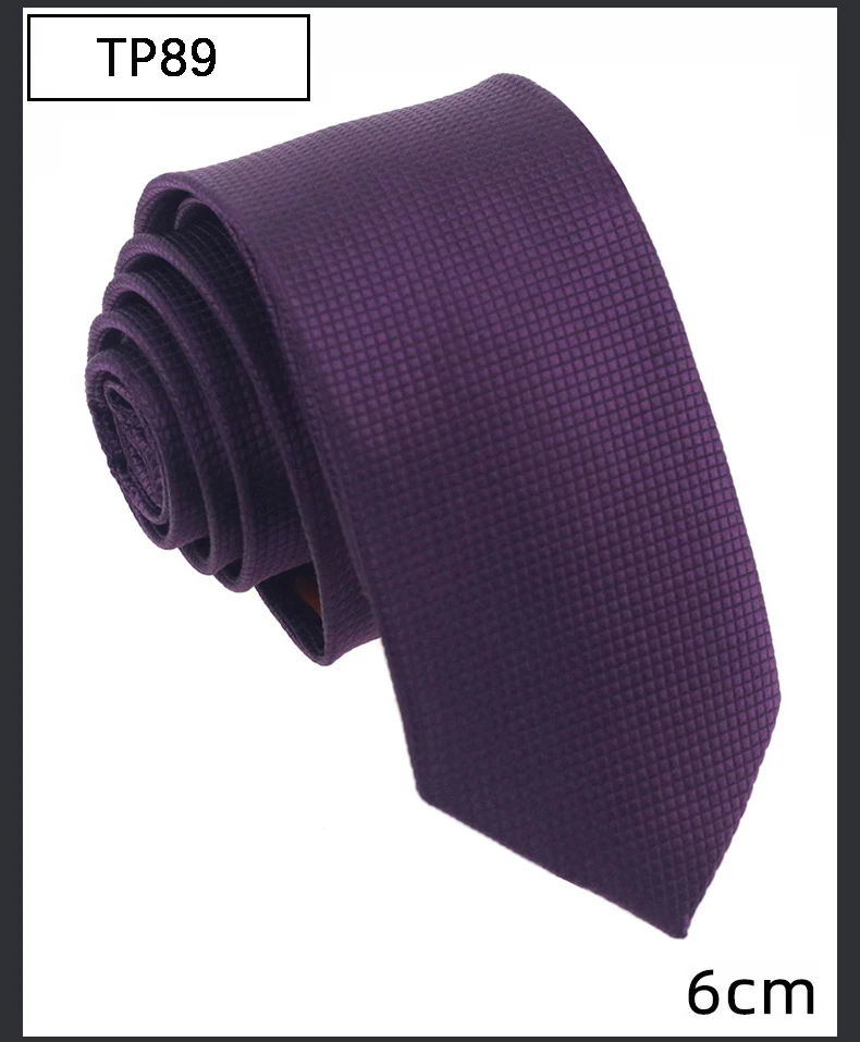 Classic Business Necktie Collar Men Women Quality Stripe Ties Scarves Deep Purple Waterproof British Style Mens Neck Ties Color