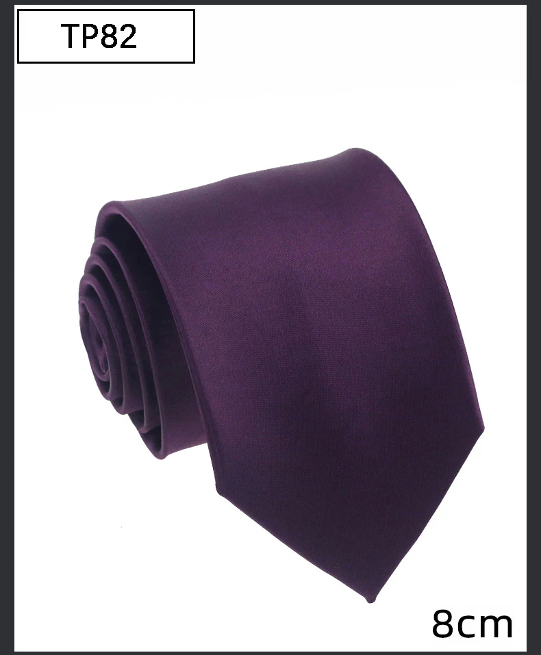 Classic Business Necktie Collar Men Women Quality Stripe Ties Scarves Deep Purple Waterproof British Style Mens Neck Ties Color