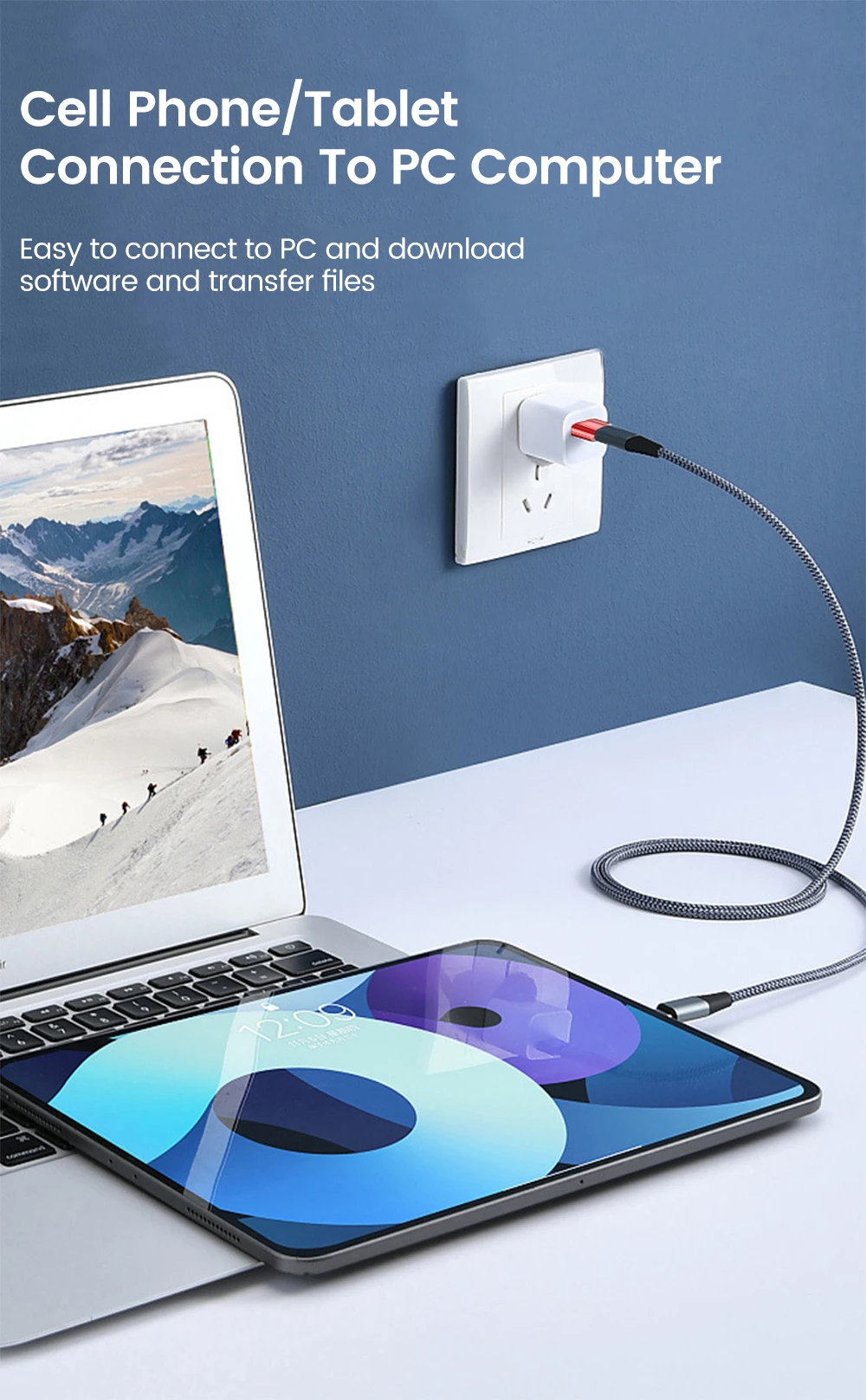Elough 10A USB Type C To USB A Adapter USB 3.0to Type C OTG Converter Connector For Macbook iPad Huawei Xiaomi Samsung