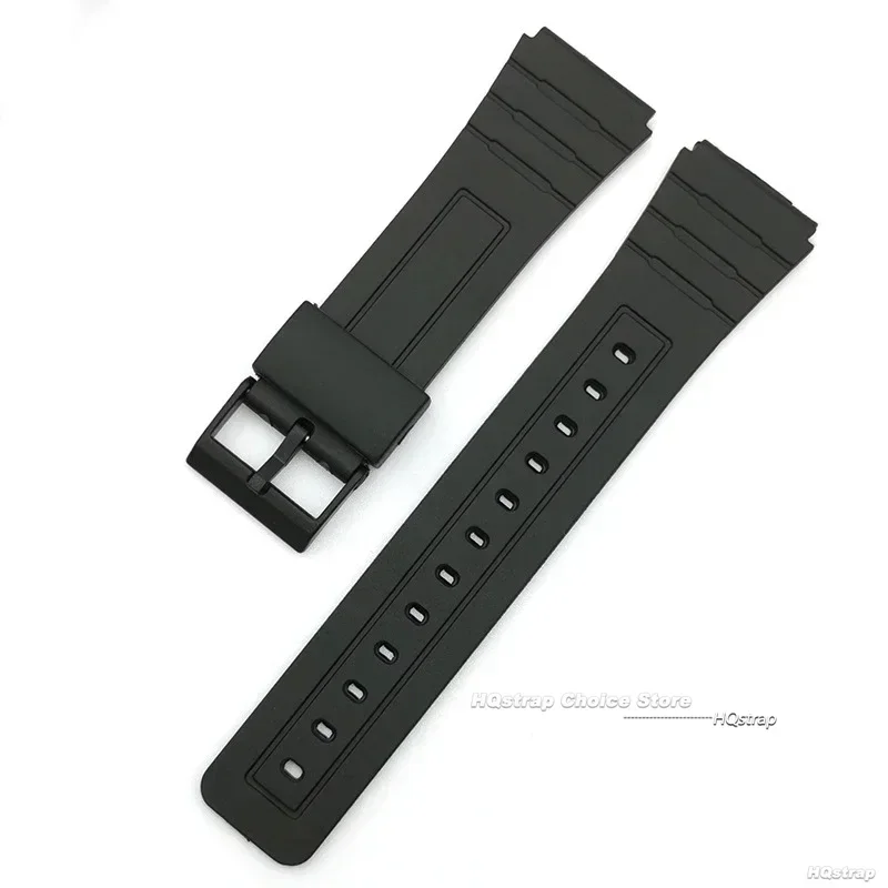 18 20 22mm Silicone Bracelet for CASIO W800H SGW400 Wristband for F84 F91W AE1200/1300 A158/168 F105/108 Resin Strap 12 14 16mm