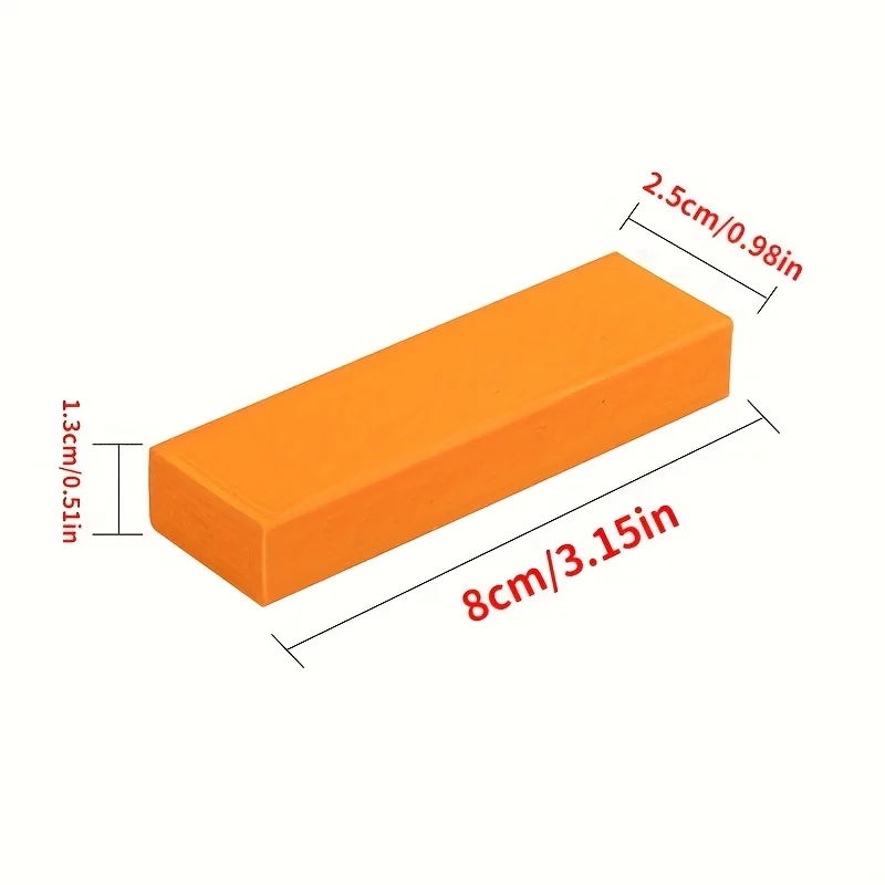 5Pcs Effortless Rubber Scrubber Magic Cleaning Eraser - Safe Uncharged Stain and Rust Remover for Bathroom Glass, Kitchen Pots