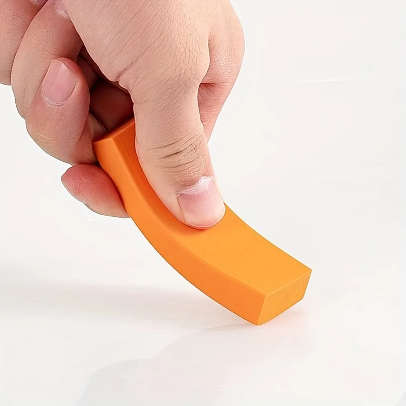 5Pcs Effortless Rubber Scrubber Magic Cleaning Eraser - Safe Uncharged Stain and Rust Remover for Bathroom Glass, Kitchen Pots