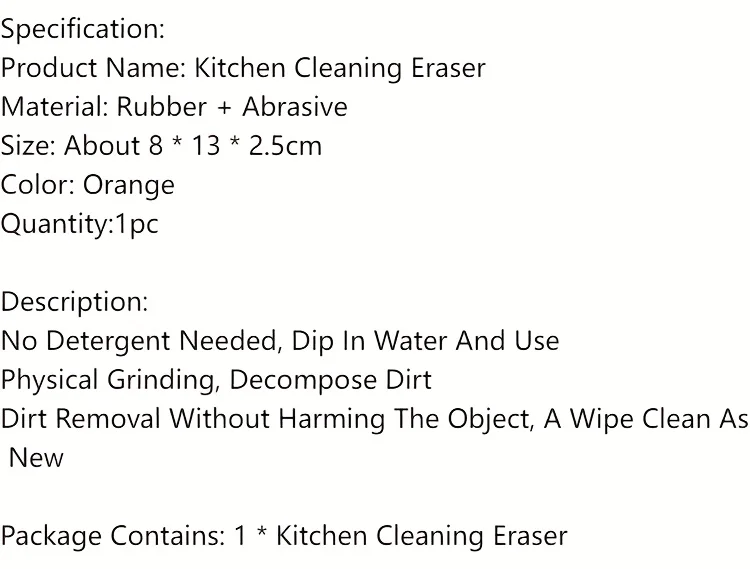 5Pcs Effortless Rubber Scrubber Magic Cleaning Eraser - Safe Uncharged Stain and Rust Remover for Bathroom Glass, Kitchen Pots