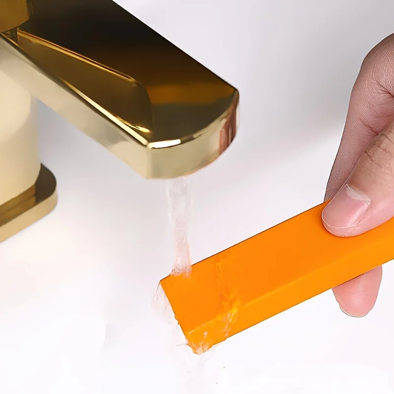 5Pcs Effortless Rubber Scrubber Magic Cleaning Eraser - Safe Uncharged Stain and Rust Remover for Bathroom Glass, Kitchen Pots