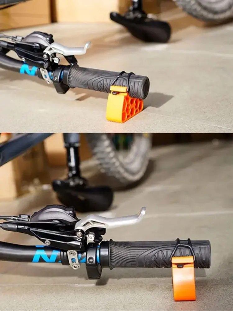 Bike Handlebar Bracket Multifunctional MTB Maintenance Handlebar Stand Bicycle Handlebar Clip-On Stabilizer Cycling Accessory