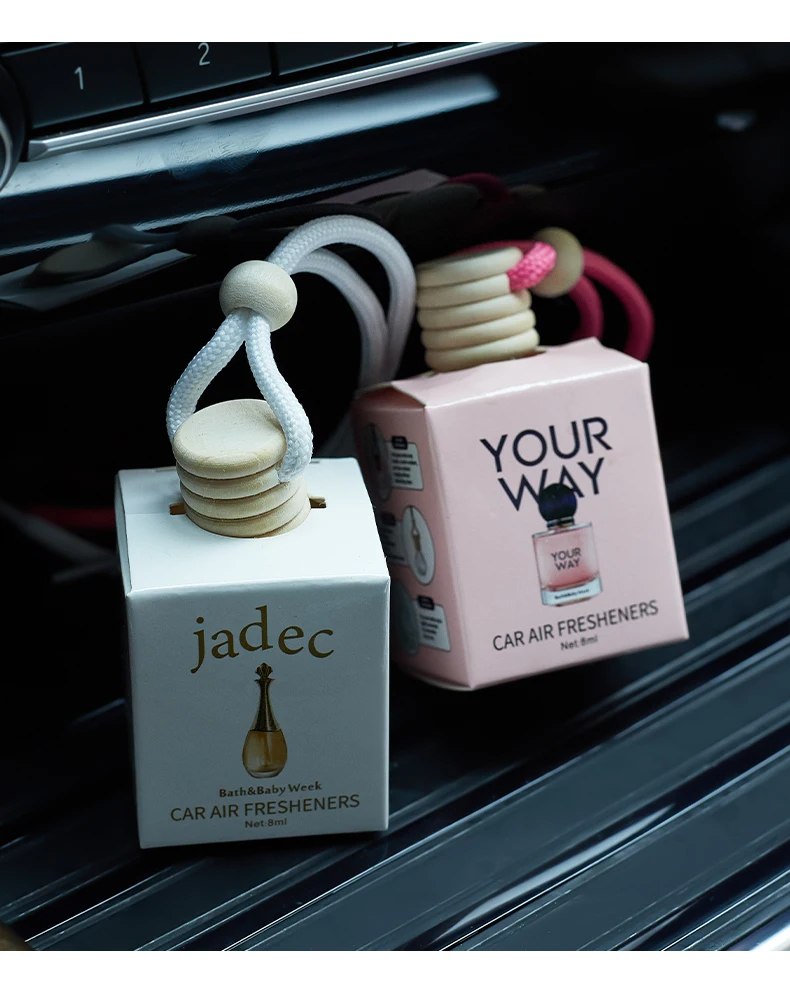 1pc 8ml Car Suspension Air Freshener, Cute Car Air Diffuser, Home Fragrance, Car Air Freshener Suitable for Wardrobes, Indoor An