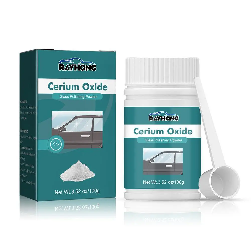 Cerium Oxide Glass Polishing Powder Window Windscreen Windshield Scratch Remover Repair Waxing Polish Pad Cerium Oxide for Glass
