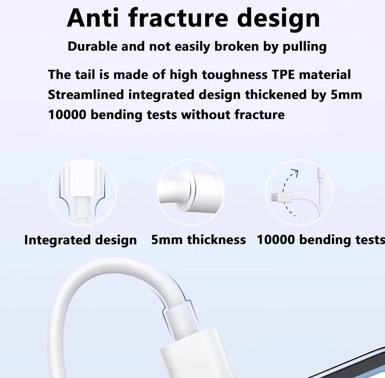 USB Type C To 3.5 Jack Earphone Adapter USB-C 3 5mm Audio Cable Converter For IPhone 15 15 Pro MAX Samsung Galaxy Huawei Xiaomi