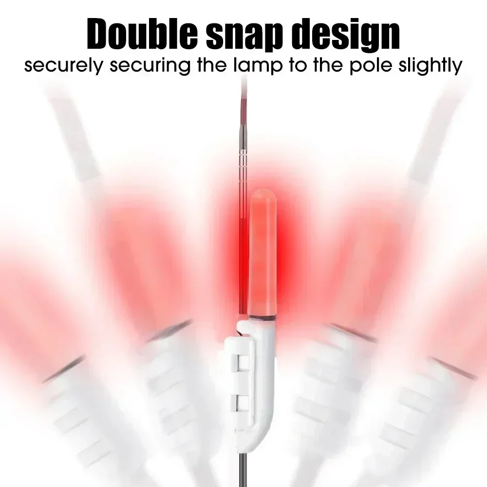 LED Removable Waterproof Fishing Electronic Rod Luminous Light with CR425 Battery Float Tackle Night Rock Fishing Accessorie