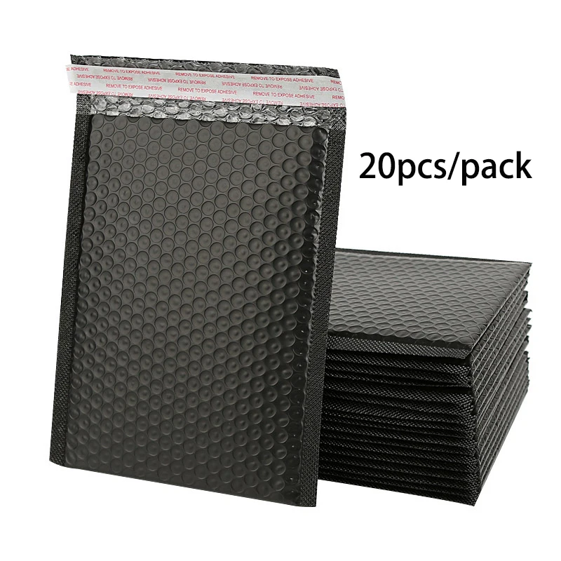 Pearlescent Bubble Mailers Padded Envelopes, Self-Adhesive Waterproof Shipping Bags with Foam Lining for Packaging and Mailing