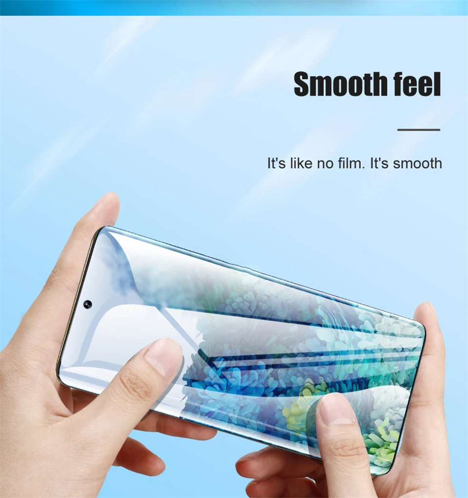 HD Hydrogel Film For Samsung Galaxy S24 S23 S22 S21 S20 Ultra Plus Screen Protector Note 20 10 9 S10 Lite FE A55 A35 A54 A15 5G