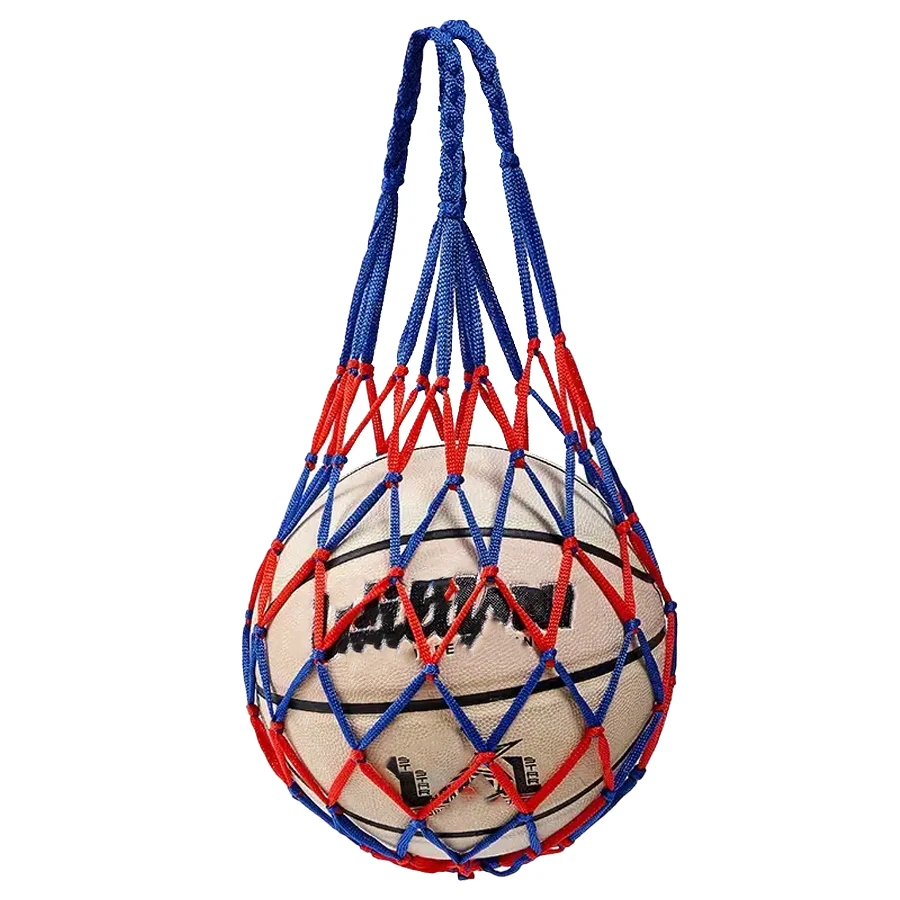 Basketball Net Bag Thick Woven Net Basketball Storage Durable Nylon Training Net Bag for all kinds of balls 