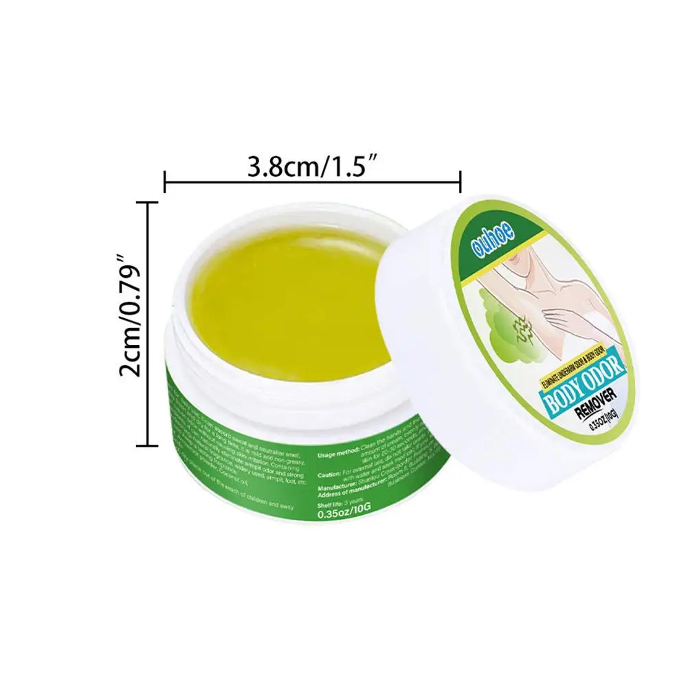 Armpit Odor Removal Cream Underarm Bad Smell Sweating Removal For Man Woman Body Refreshing Lasting Aroma Skin Care Deodorant