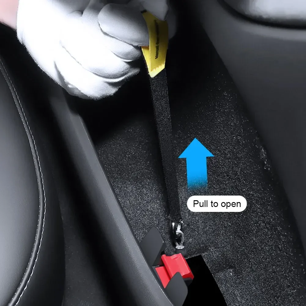 For Tesla Model Y/3+ Car Door Emergency Handle Extended Manual Door Release Emergency Safety Pull Rope Emergency Puller Button