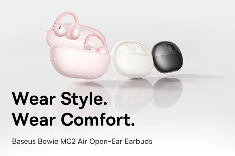 Baseus Bass EP10 NC -43dB Noise Cancelling ANC True Wireless Earbuds Bluetooth 6.0 In-Ear Wireless Earphones 4-Mics ENC Ear buds