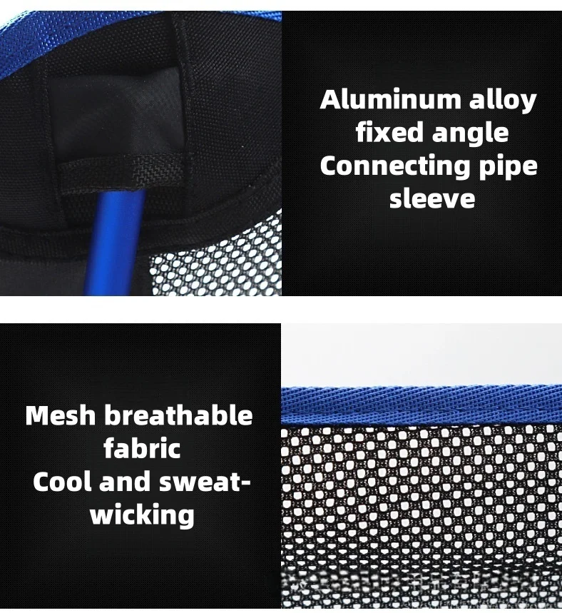 Outdoor Moon Chair, Camping Folding Chair, Portable Leisure Backrest Chair, Ultra-Light Aluminum Alloy Folding Chair Comfortable