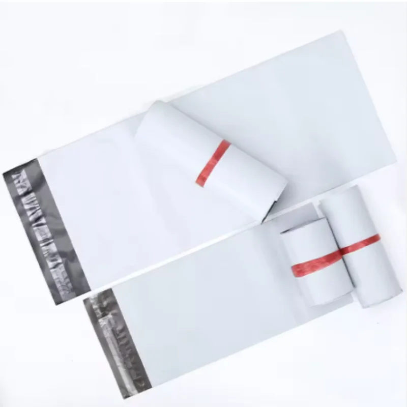 Lots White Self Adhesive Seal Courier Bags Express Mail Envelope Storage Mailing Plastic Packaging Pouch for Express Delivery