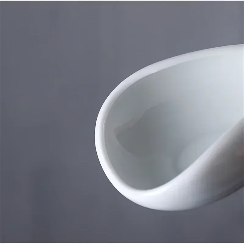 Coffee Bean Measuring Cup Ceramic Weighing Tray Coffee Powder Dosage Tray Suitable for Home Cafe Simple Coffee Tray Accessories