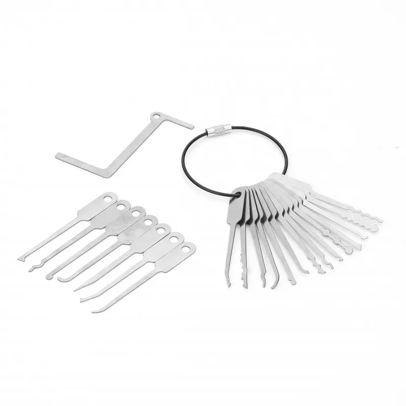 22IN1 Full Set Universal Wrench Suitable Tool Portable Tool for Unlocking Doors Use Opening Doors When Keys Are Forgotten