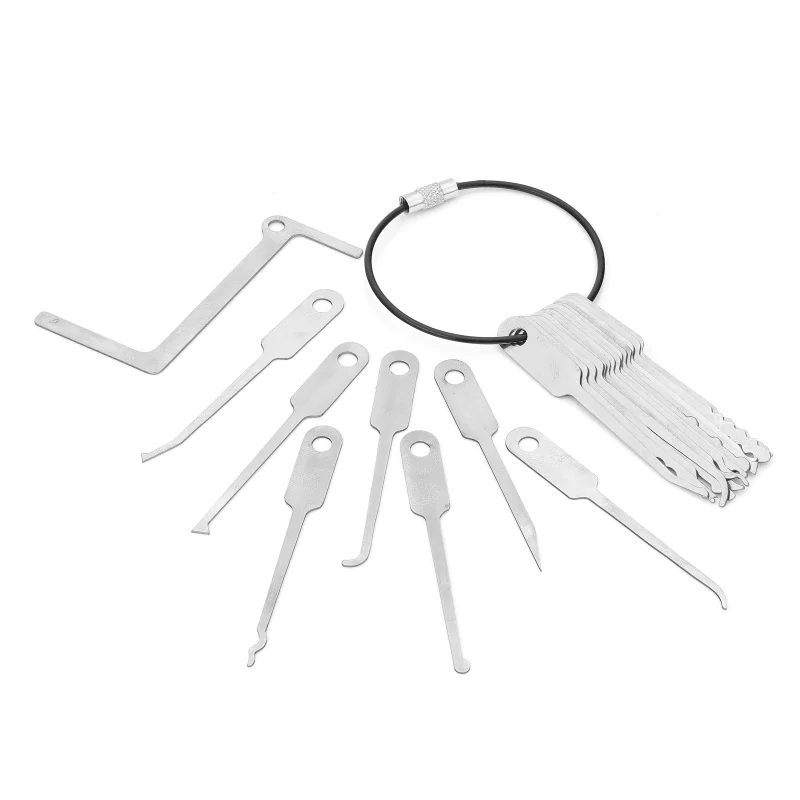 22IN1 Full Set Universal Wrench Suitable Tool Portable Tool for Unlocking Doors Use Opening Doors When Keys Are Forgotten