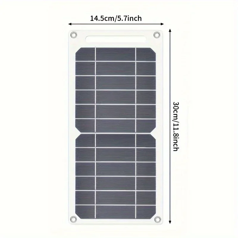 35W Sunpower Portable Solar Panel 5V Solar Plate WithUSB Safe Stabilize Charger ForPower Bank Phone Outdoor Camping Home RV Gift