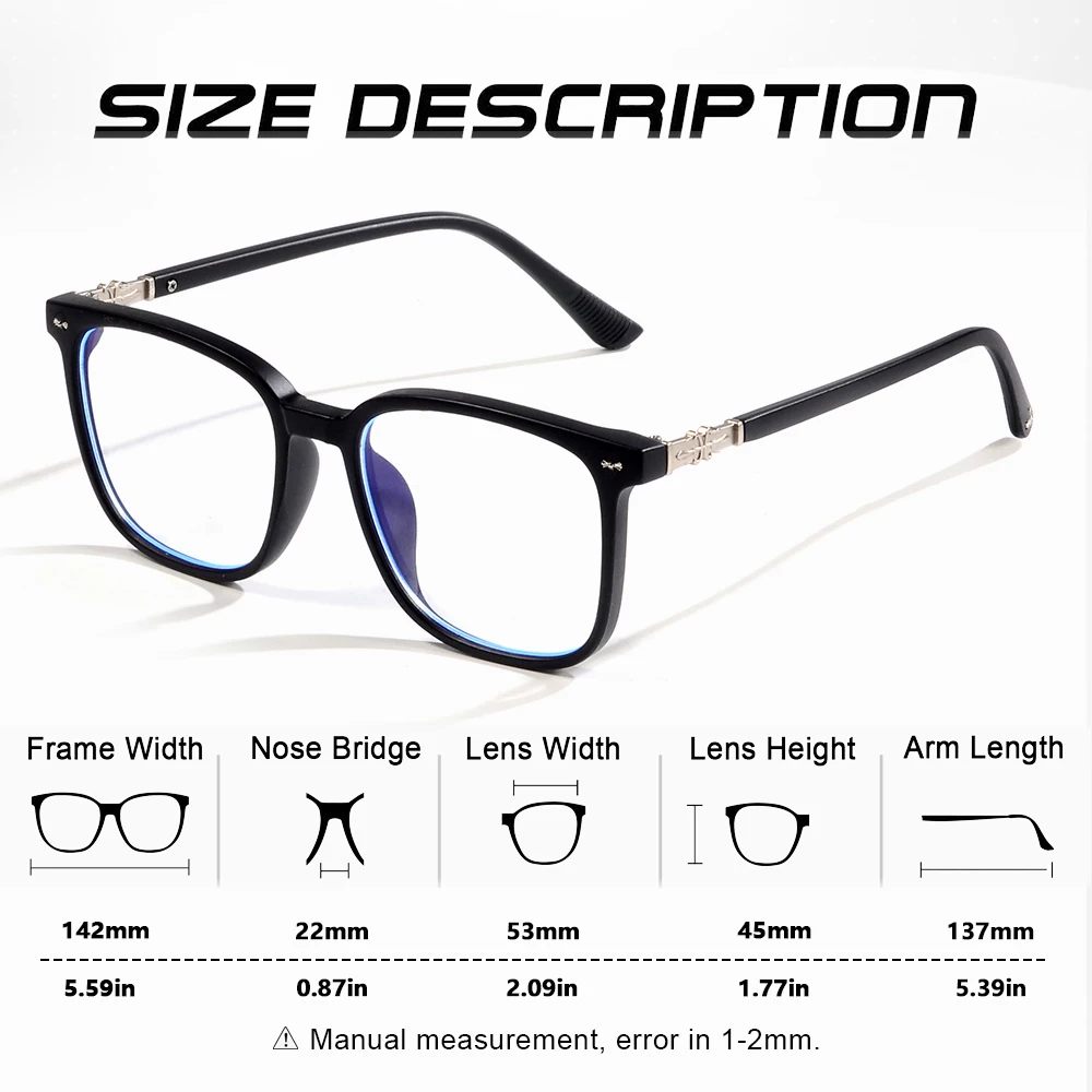 CRIXALIS Anti Blue Light Glasses For Women And Men Computer/Phone Daily Life Fahsion And Trendy Glasses Natural Eyeglasses