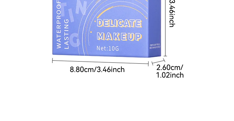Life Girls Skin Tone Waterproof, Sweat-Proof Powder, Naturally Brightens, Conceals Concealer, Soft and Smooth, Natural and Transparent, Transparent Makeup, Own Puff