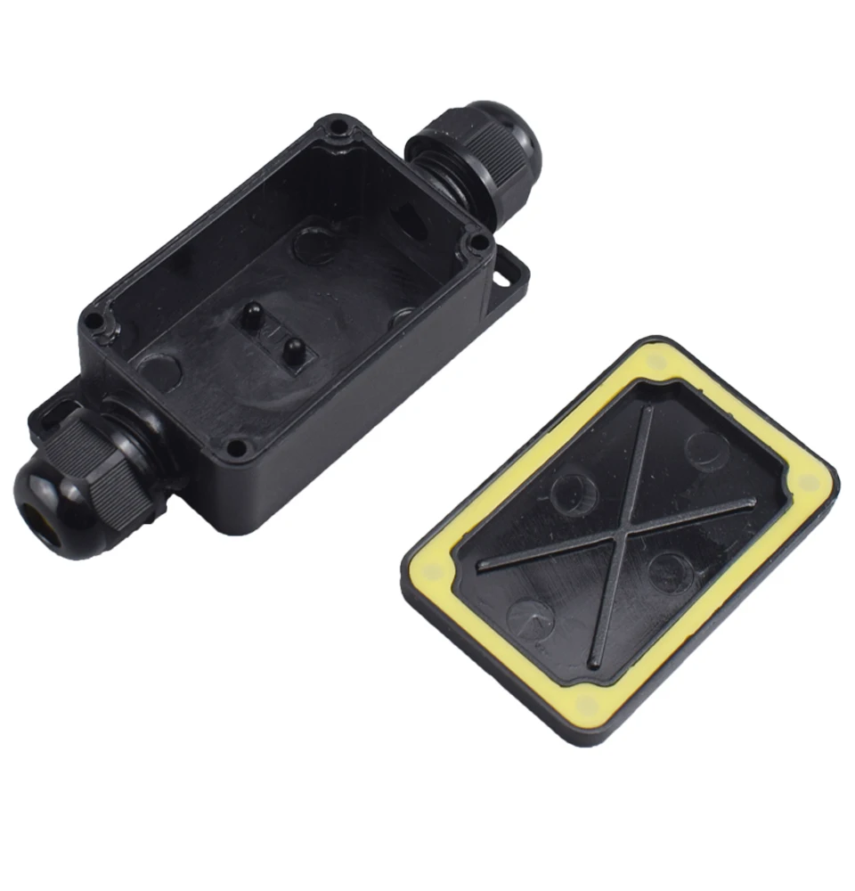 IP66 Waterproof Junction Box 2 Way 3 Way 3mm-6.5mm Cable Connector Sealed Retardant Electrical Outdoor Waterproof Box