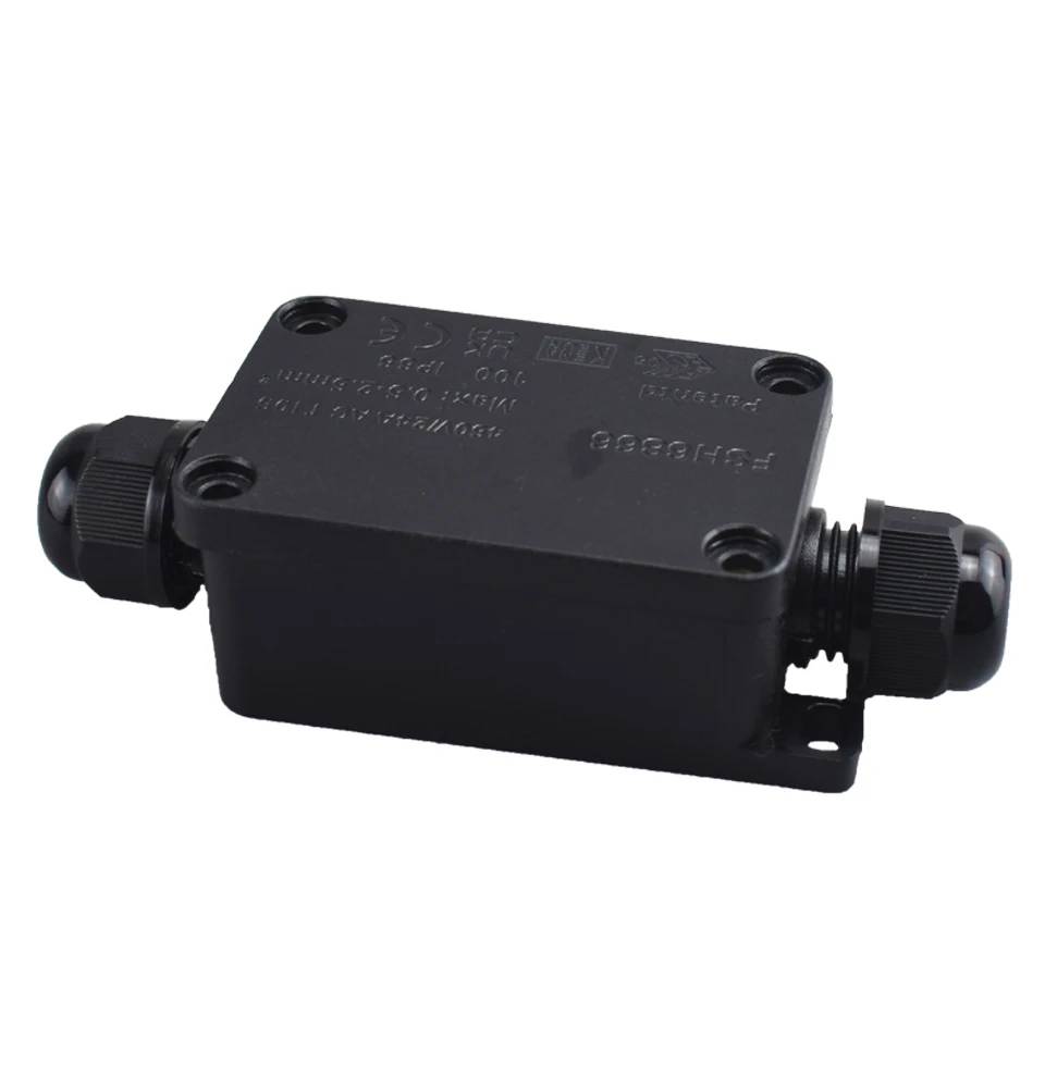 IP66 Waterproof Junction Box 2 Way 3 Way 3mm-6.5mm Cable Connector Sealed Retardant Electrical Outdoor Waterproof Box