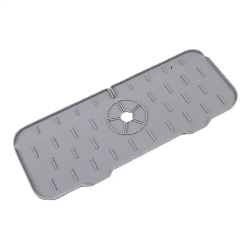 Silicone Mat Gourmet Faucet Kitchen Accessory Home Appliance Sponge Rack Kitchens Accessories Kitchen Sink Splash Guard for You