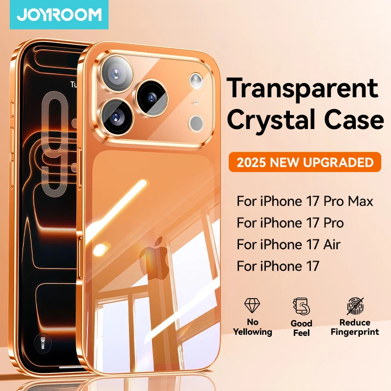 Joyroom 1/2/3pcs HD Glass Screen Protector for iPhone 18 17 16 15 14 13 Pro Max Full Screen Tempered Glass Protection for iPhone