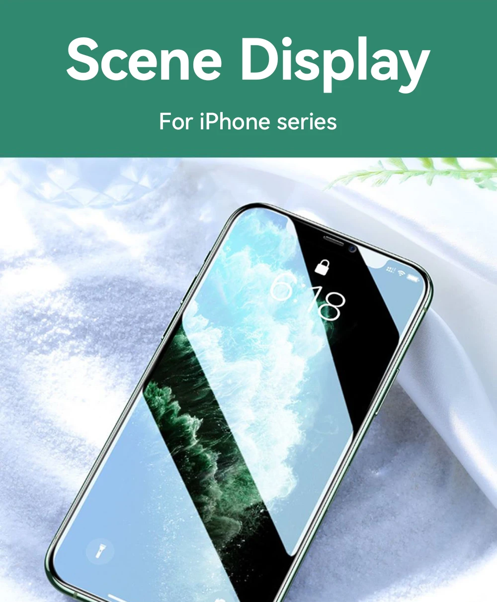 Joyroom 1/2/3pcs HD Glass Screen Protector for iPhone 18 17 16 15 14 13 Pro Max Full Screen Tempered Glass Protection for iPhone