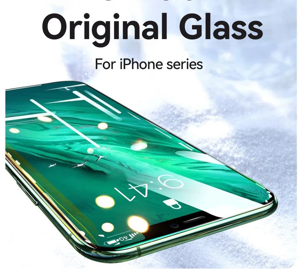Joyroom 1/2/3pcs HD Glass Screen Protector for iPhone 18 17 16 15 14 13 Pro Max Full Screen Tempered Glass Protection for iPhone
