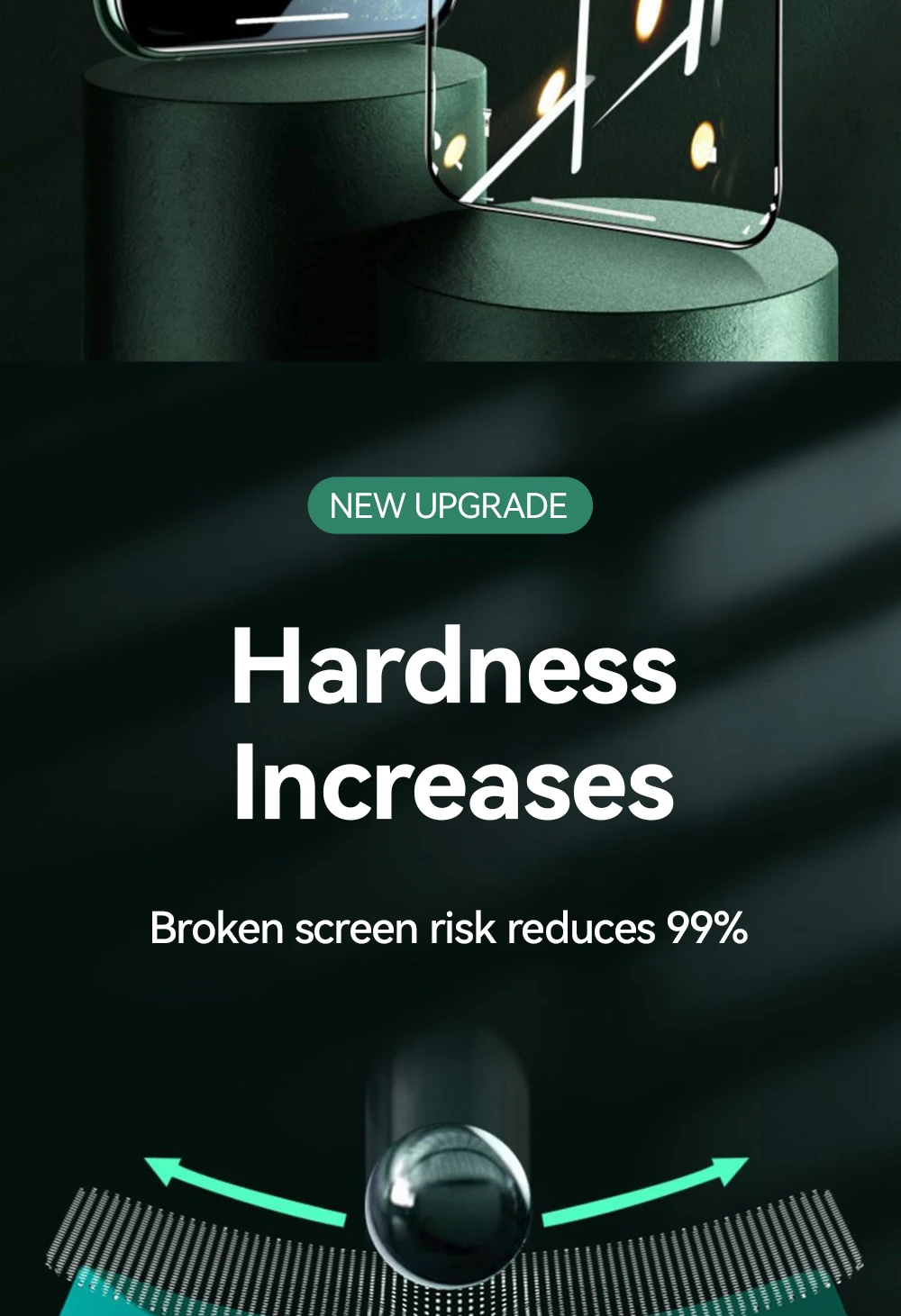 Joyroom 1/2/3pcs HD Glass Screen Protector for iPhone 18 17 16 15 14 13 Pro Max Full Screen Tempered Glass Protection for iPhone