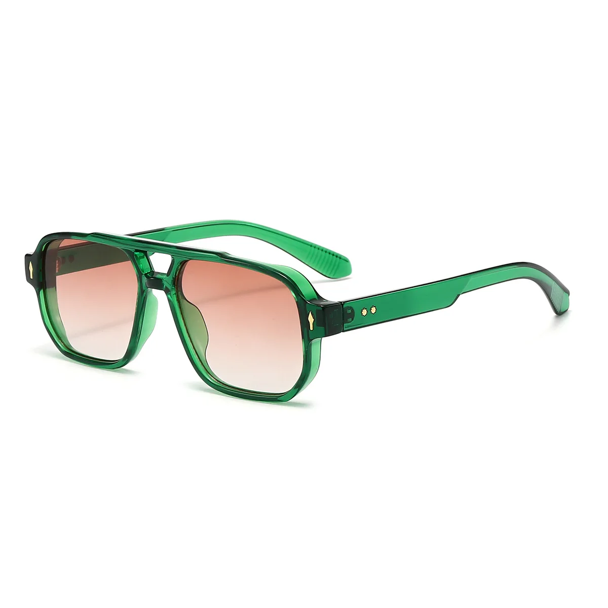 BOYSEEN Men's Square Tortoiseshell Sunglasses Preppy Style Black Frame Eyewear Can Make Prescription