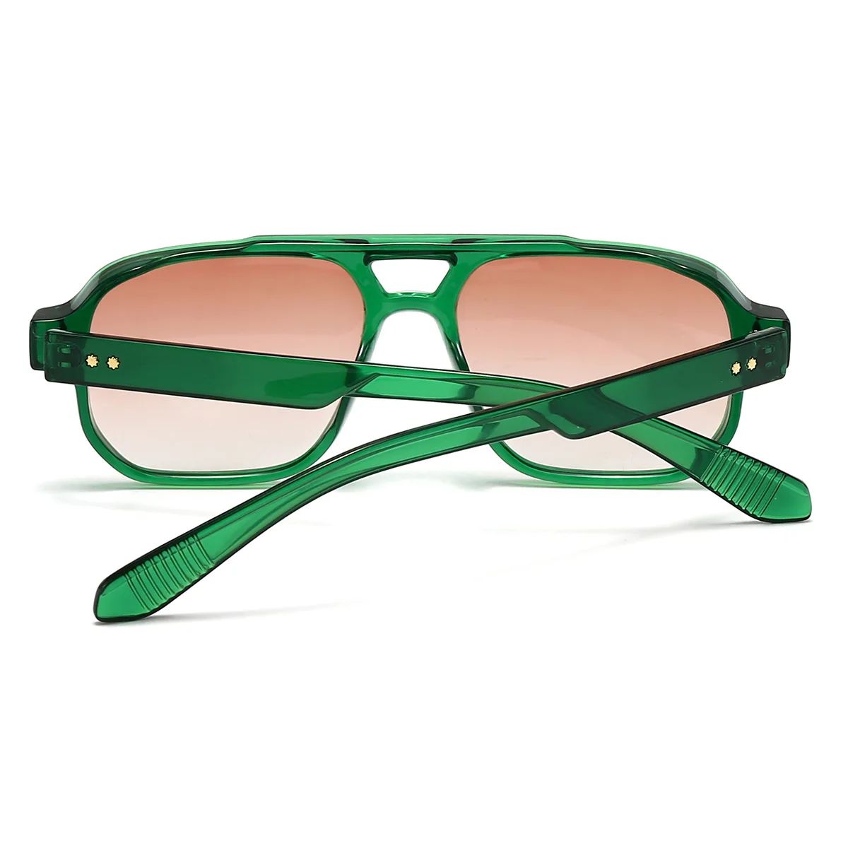 BOYSEEN Men's Square Tortoiseshell Sunglasses Preppy Style Black Frame Eyewear Can Make Prescription
