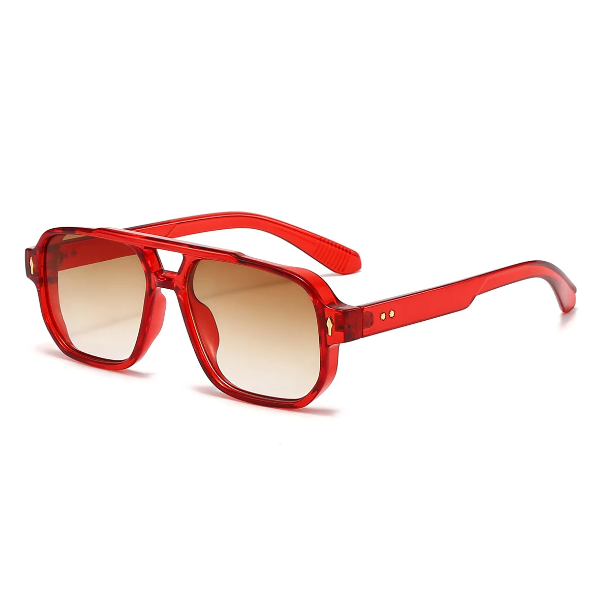 BOYSEEN Men's Square Tortoiseshell Sunglasses Preppy Style Black Frame Eyewear Can Make Prescription