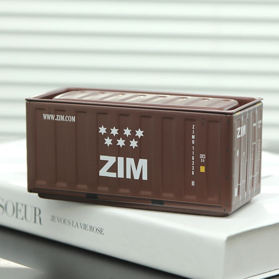 Miniature Storage Display Box Desktop Mini Container Model Mini Iron Storage Box Creative Decoration Collect Small Items Gifts