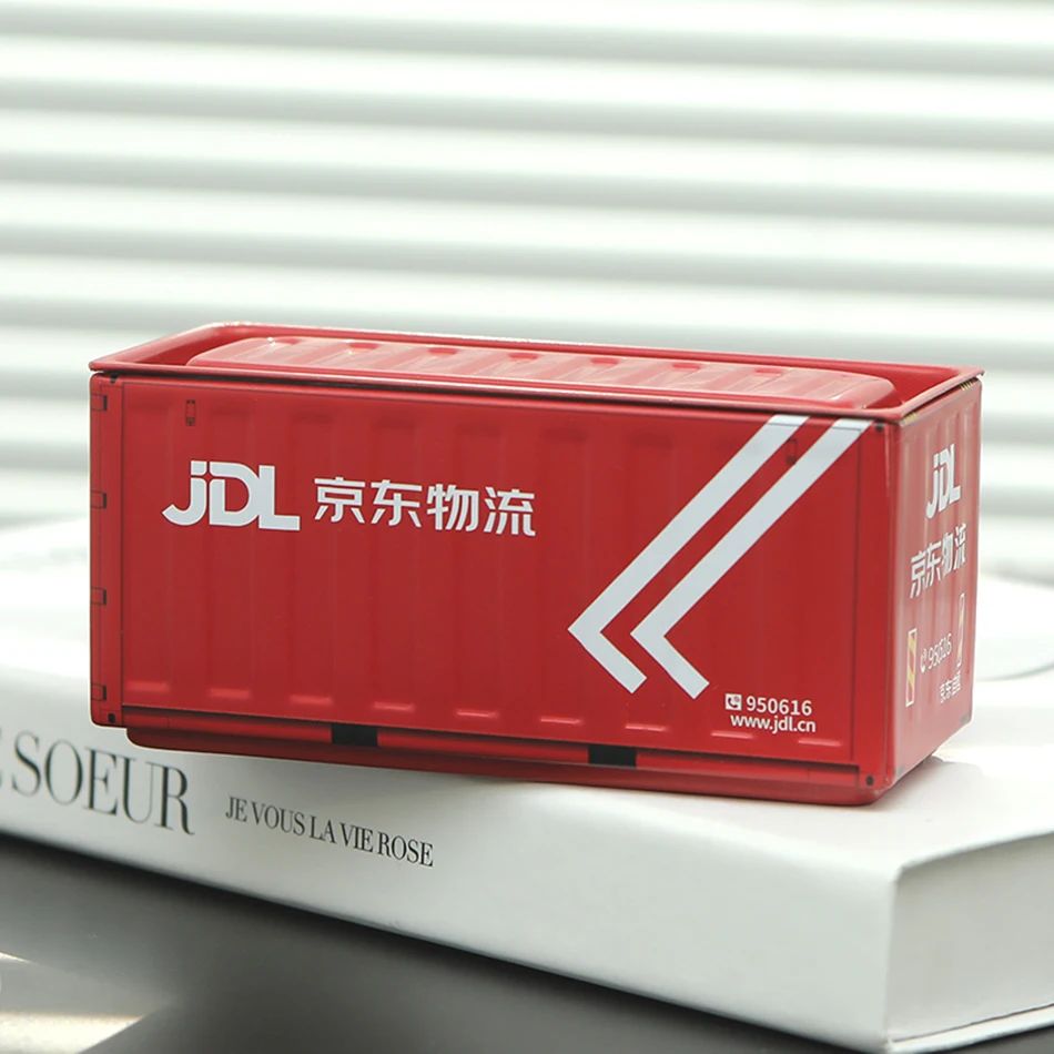 Miniature Storage Display Box Desktop Mini Container Model Mini Iron Storage Box Creative Decoration Collect Small Items Gifts