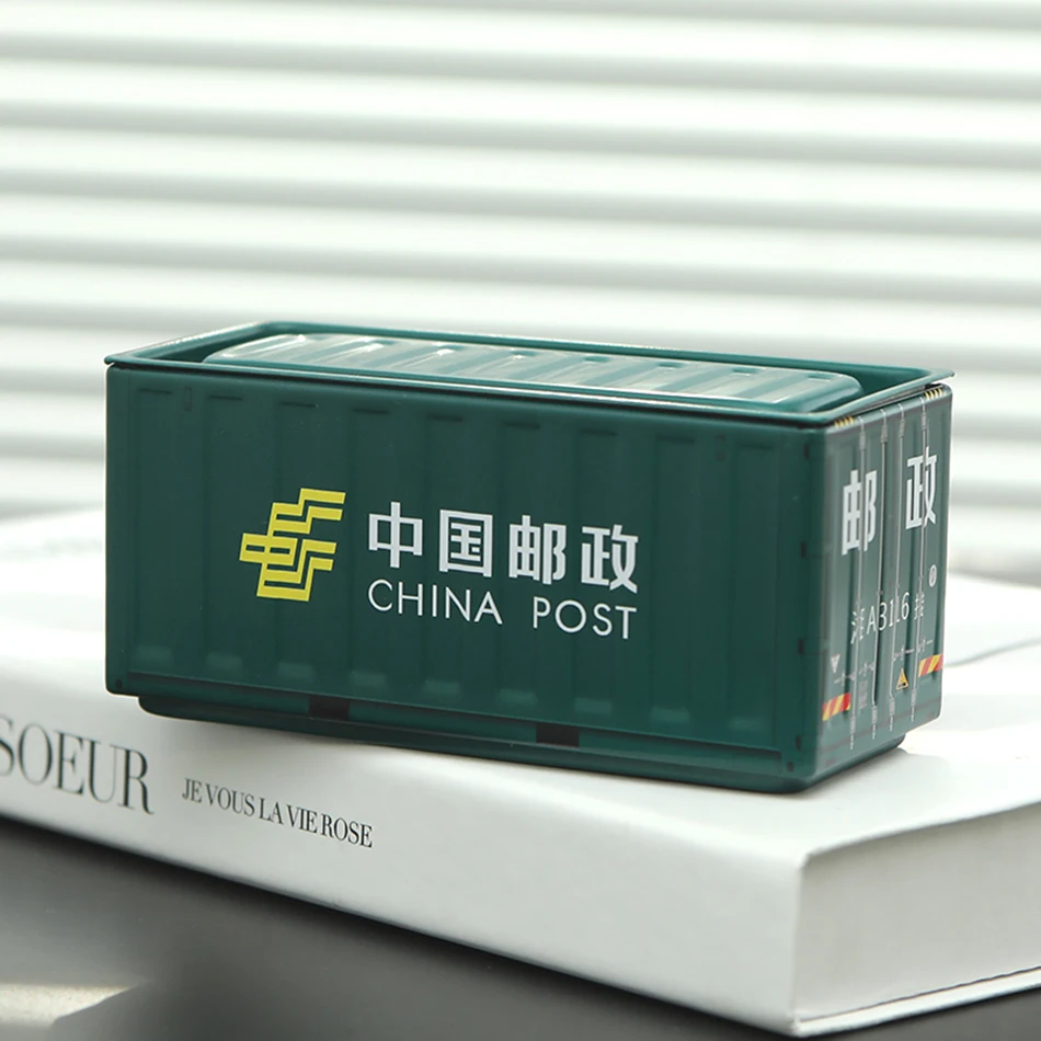 Miniature Storage Display Box Desktop Mini Container Model Mini Iron Storage Box Creative Decoration Collect Small Items Gifts