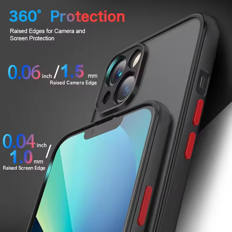 Luxury Armor Matte For Magsafe Magnetic Wireless Charging Case For iPhone 18 17 16 15 14 13 12 11 Pro Max Mini Shockproof Cover