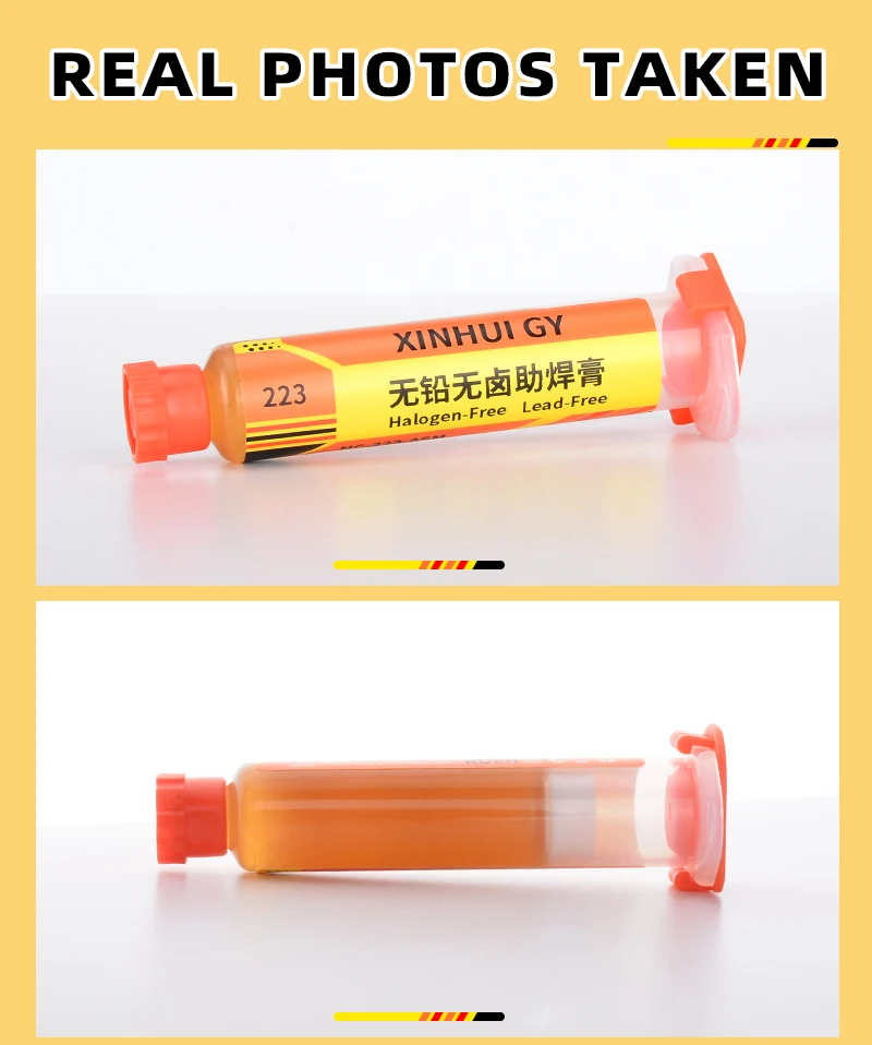 RMA‑223 BGA Flux Paste Lead‑Free Halogen‑Free No‑Clean High Activity Soldering Flux for PCB SMD Chip Mobile Phone Repair Welding