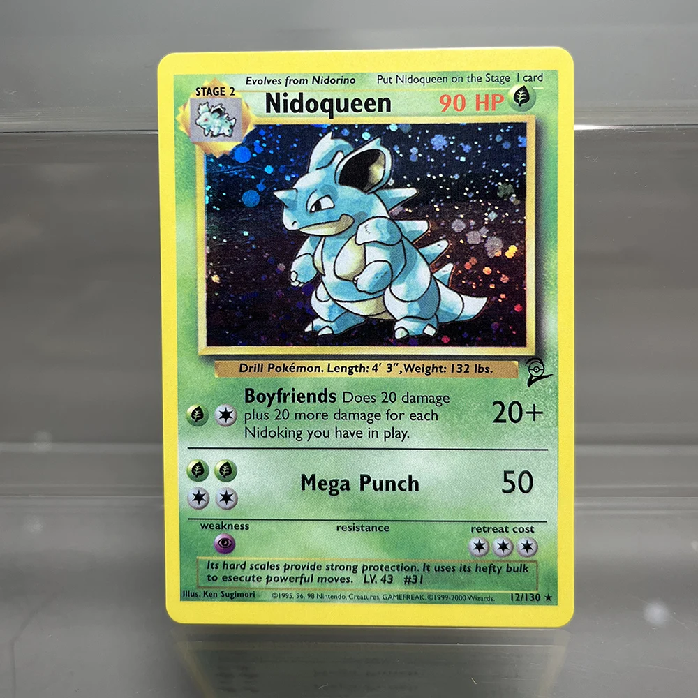 PKM Cards 1st Edition Charizard Blastoise Dragonite 1996 Base Set Single Foil Cards Game Collection Cards PTCG Proxy Cards