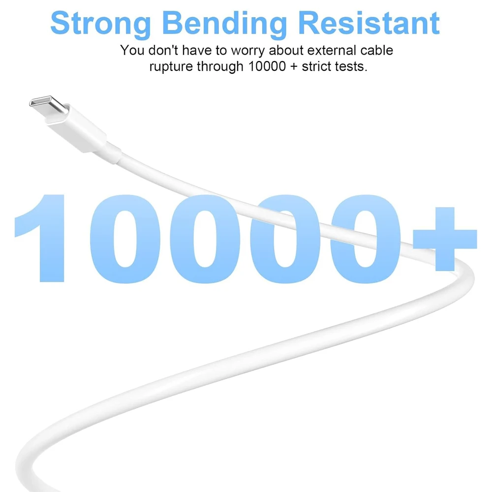 3Pcs Type C To Type C Cable 100W Super Fast Charging Phone Charger Data Wire For Samsung Xiaomi Huawei USB C Quick Charger Cable