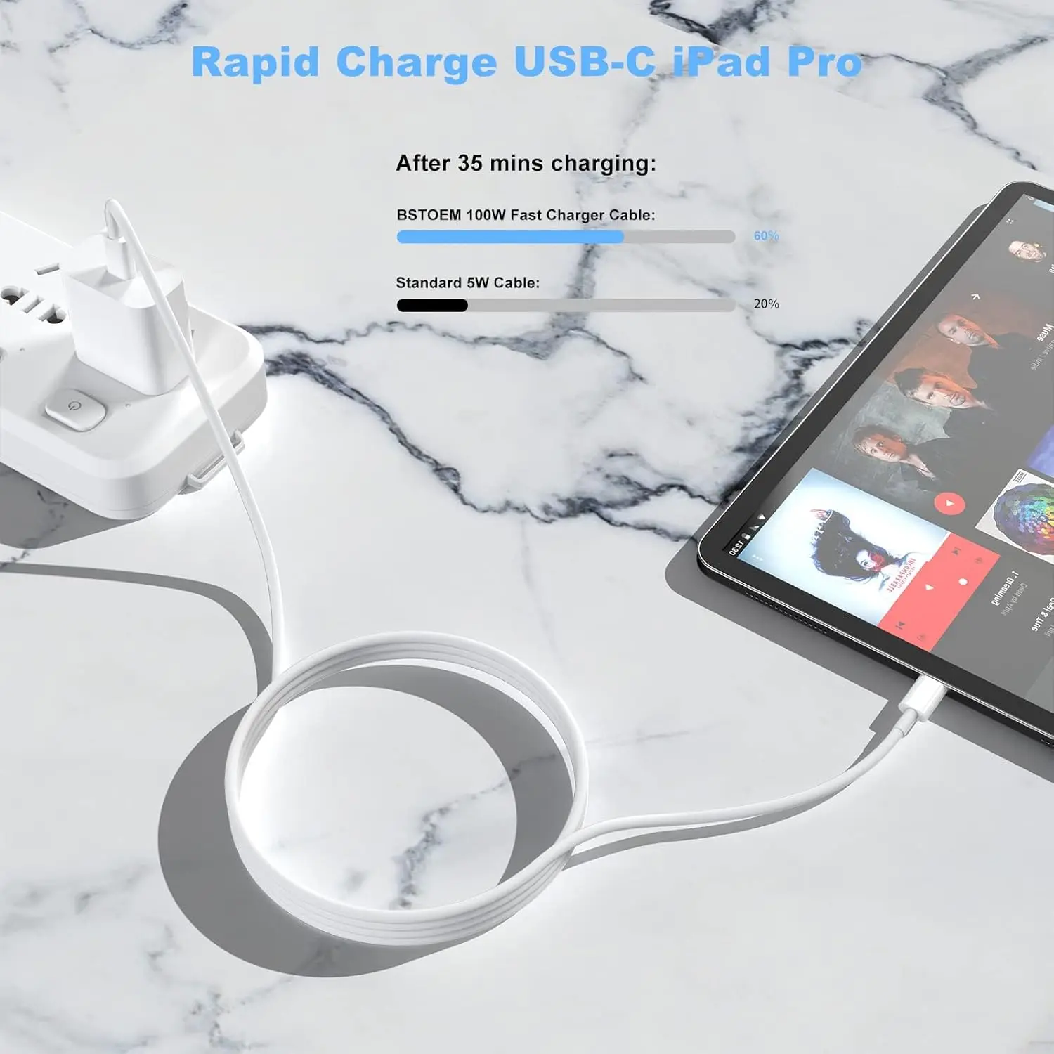 3Pcs Type C To Type C Cable 100W Super Fast Charging Phone Charger Data Wire For Samsung Xiaomi Huawei USB C Quick Charger Cable