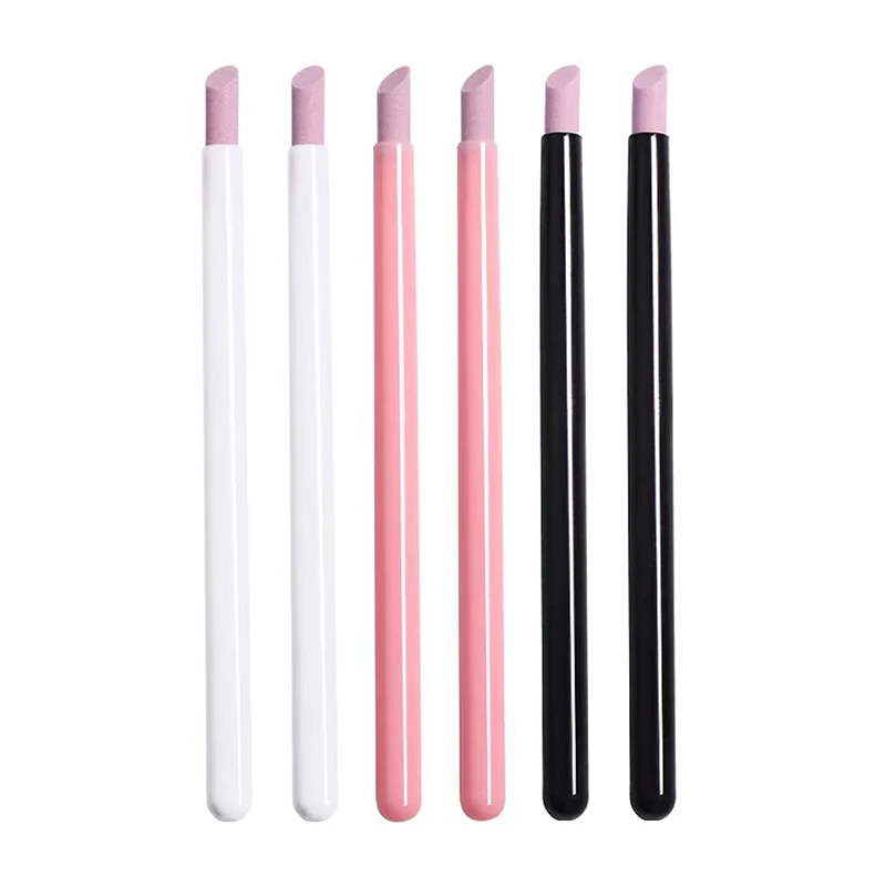 1/5PC Nails Art Quartz Grinding Pen Nail Cuticle scissors Dead Skin Remover UV Gel Polish Manicure Stick Files Accessories Tools