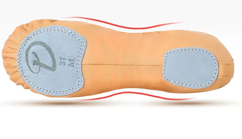 Women Ballet shoes Dance Adult Children Ballet Slippers Soft Sole Professional Canvas Dance Training Shoes for Ballet